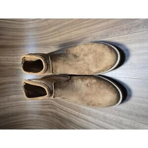 Euro Soft by Softte. Tailor brown Suede Ankle boot